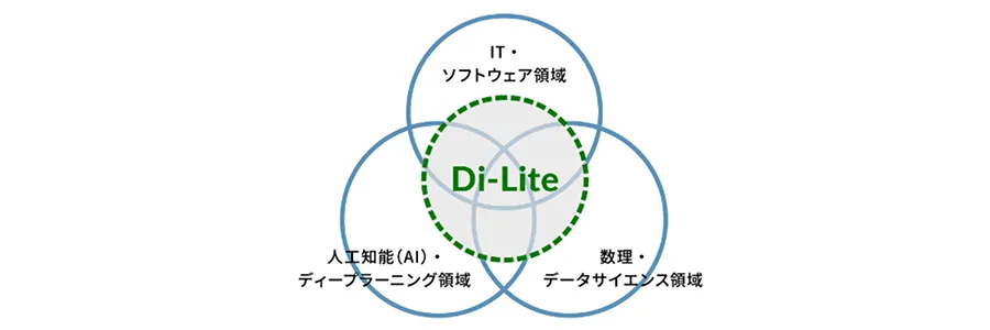 「Di-Lite」の3つ対象領域